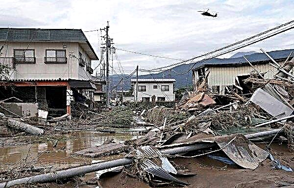 Typhoons destroyed Japan's farms