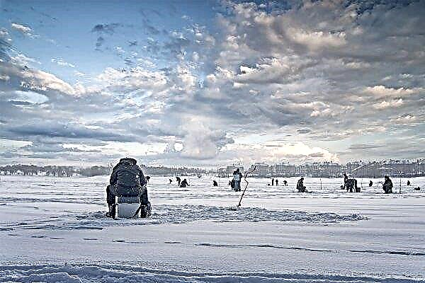 ينقل سكان موسكو الأكسجين الجليدي إلى أسماك الجليد