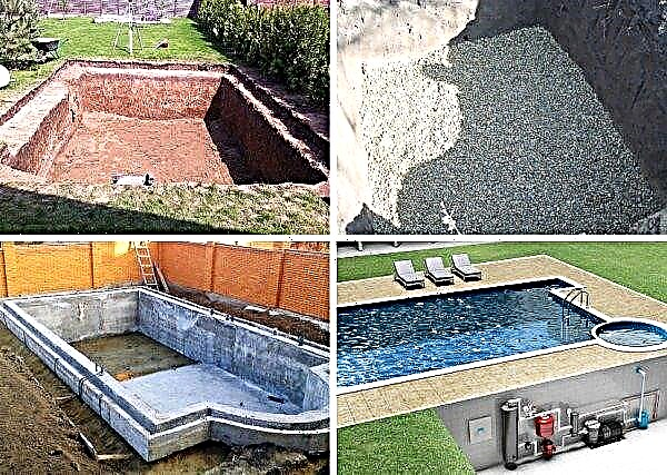 Aménagement d'une petite cour: une maison privée avec piscine dans une petite cour, comment faire soi-même avec une photo