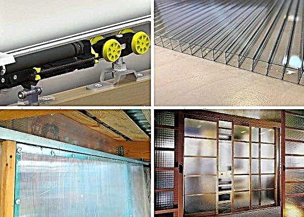 Do-it-yourself door to the gazebo: how to make a polycarbonate sliding door, aluminum and glass folding doors to the gazebo, step-by-step installation with photo