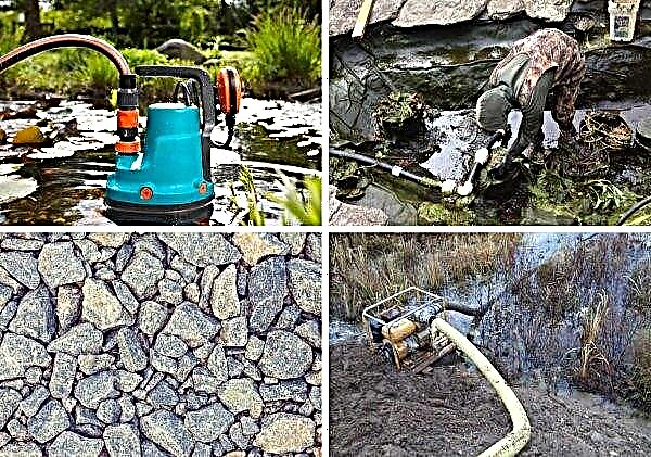 여름 별장에서 연못을 배수하는 방법, 배출이없는 경우 배수구를 만드는 방법