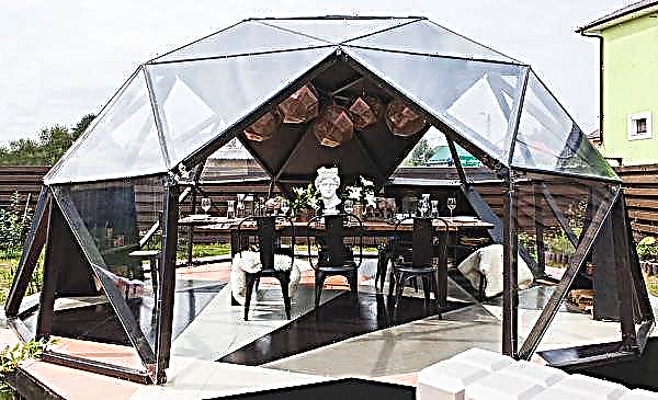 Gazebos made of polycarbonate: how to do it yourself from metal, in the courtyard of a private house, options from profile and wood, photos, how to build a roof